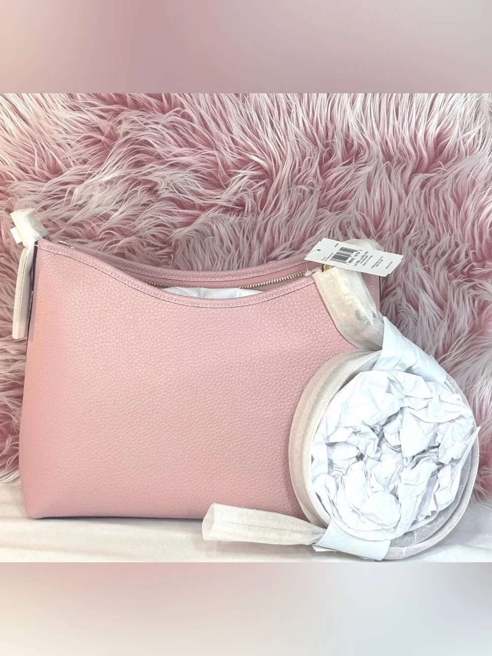 Coach Laurel Shoulder Bag Carnation Pink